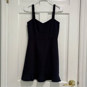 French Connection navy blue mini dress